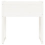 Voir la diapositive 5 : VIDAXL Jardiniere Blanc 78x40x81 cm Bois massif de pin