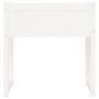 Voir la diapositive 5 : VIDAXL Jardiniere Blanc 78x40x81 cm Bois massif de pin