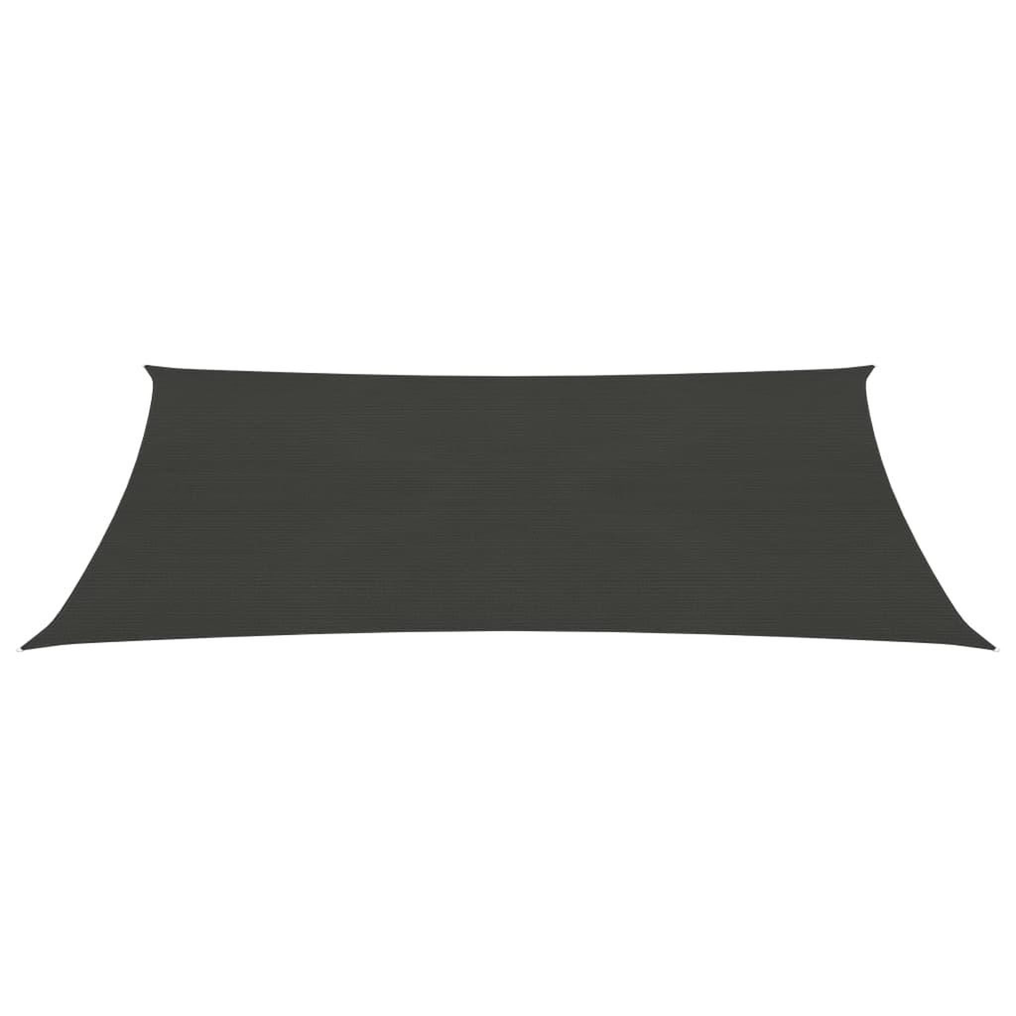 Voir la diapositive 3 : VIDAXL Voile d'ombrage 160 g/m^2 Anthracite 3x4 m PEHD