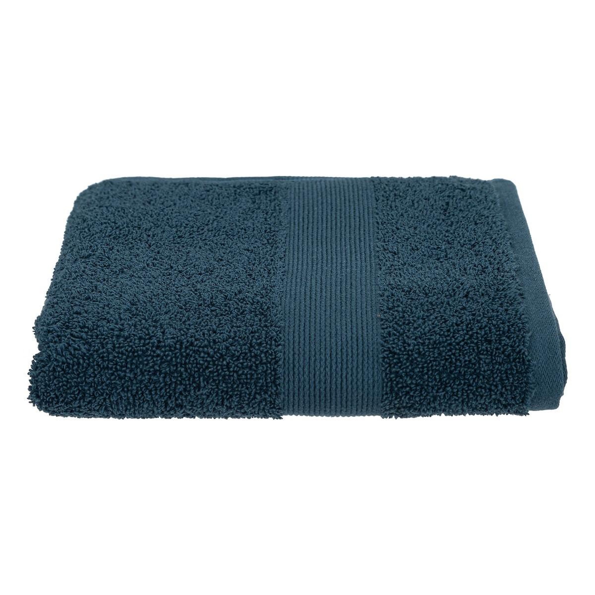 Eden Serviette de toilette 50 x 90 cm Couleur moderne bleu egeen