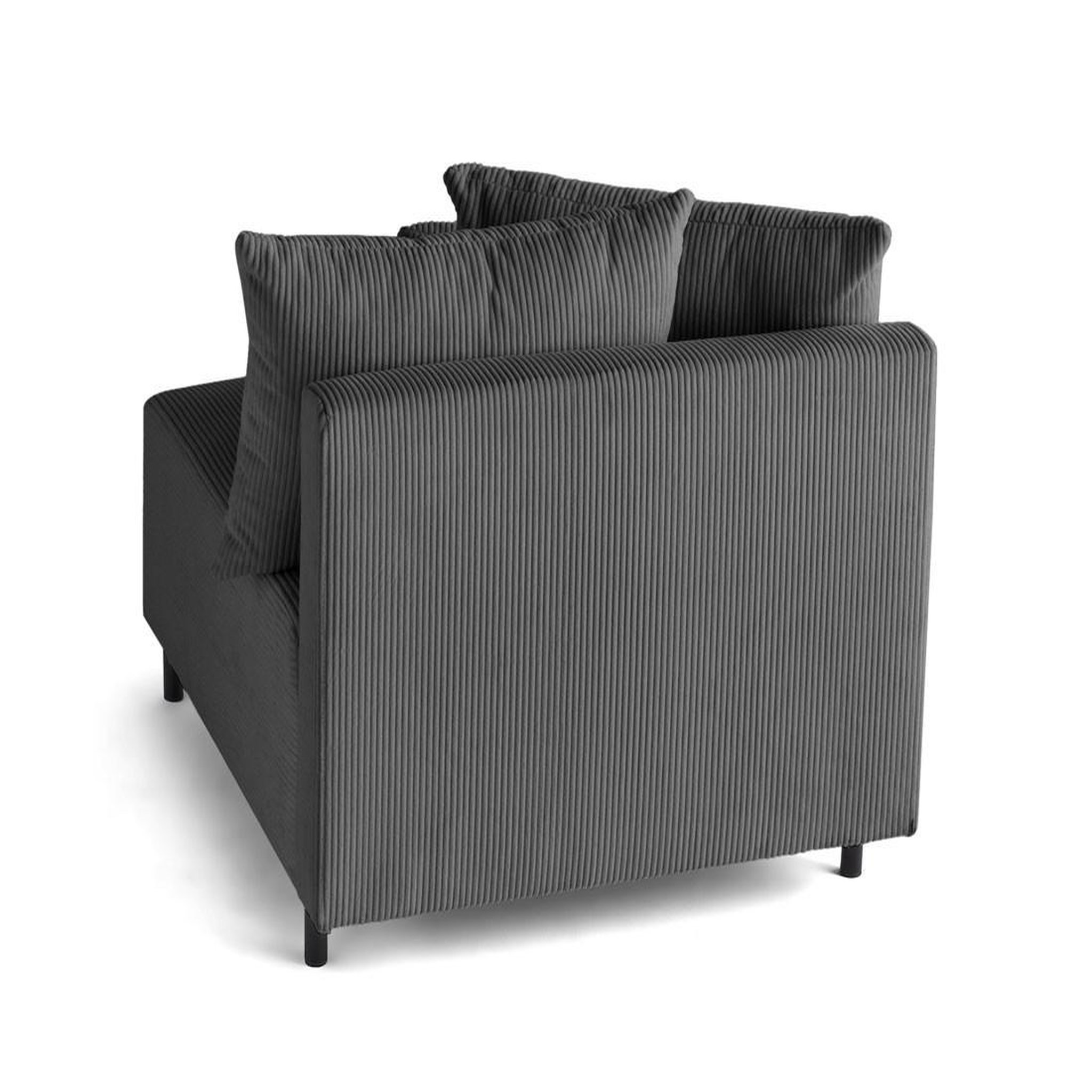 Voir la diapositive 4 : BEST MOBILIER Edinburg - module d'assise - en velours côtelé