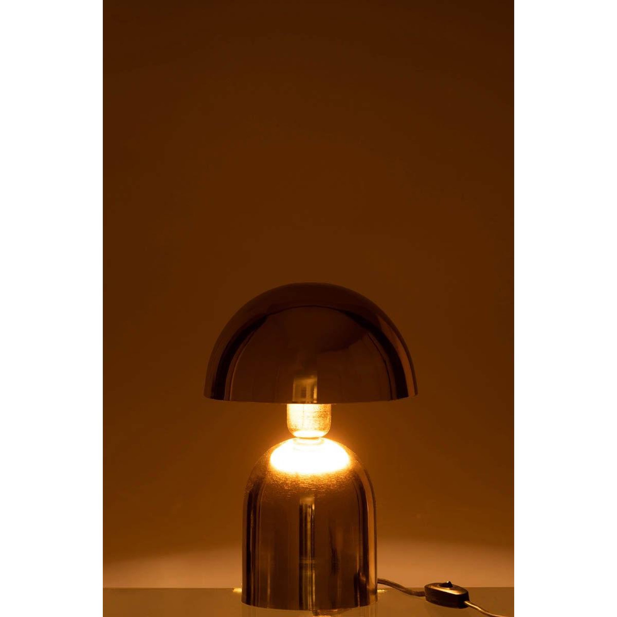Voir la diapositive 3 : J-LINE Lampe à poser en métal  pearly  30cm or