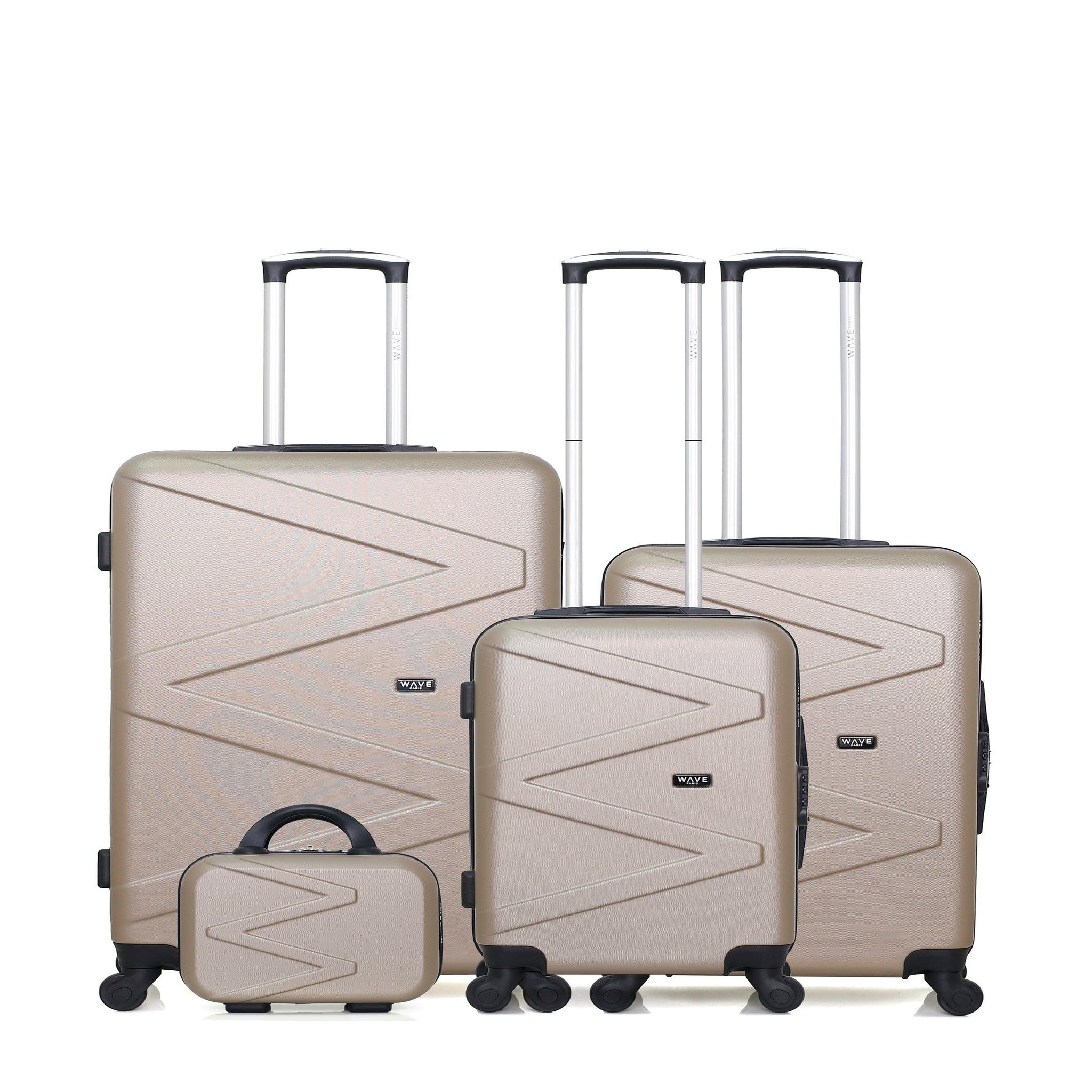 WAVE PARIS Wave paris - set de 4 valises amazone-c
