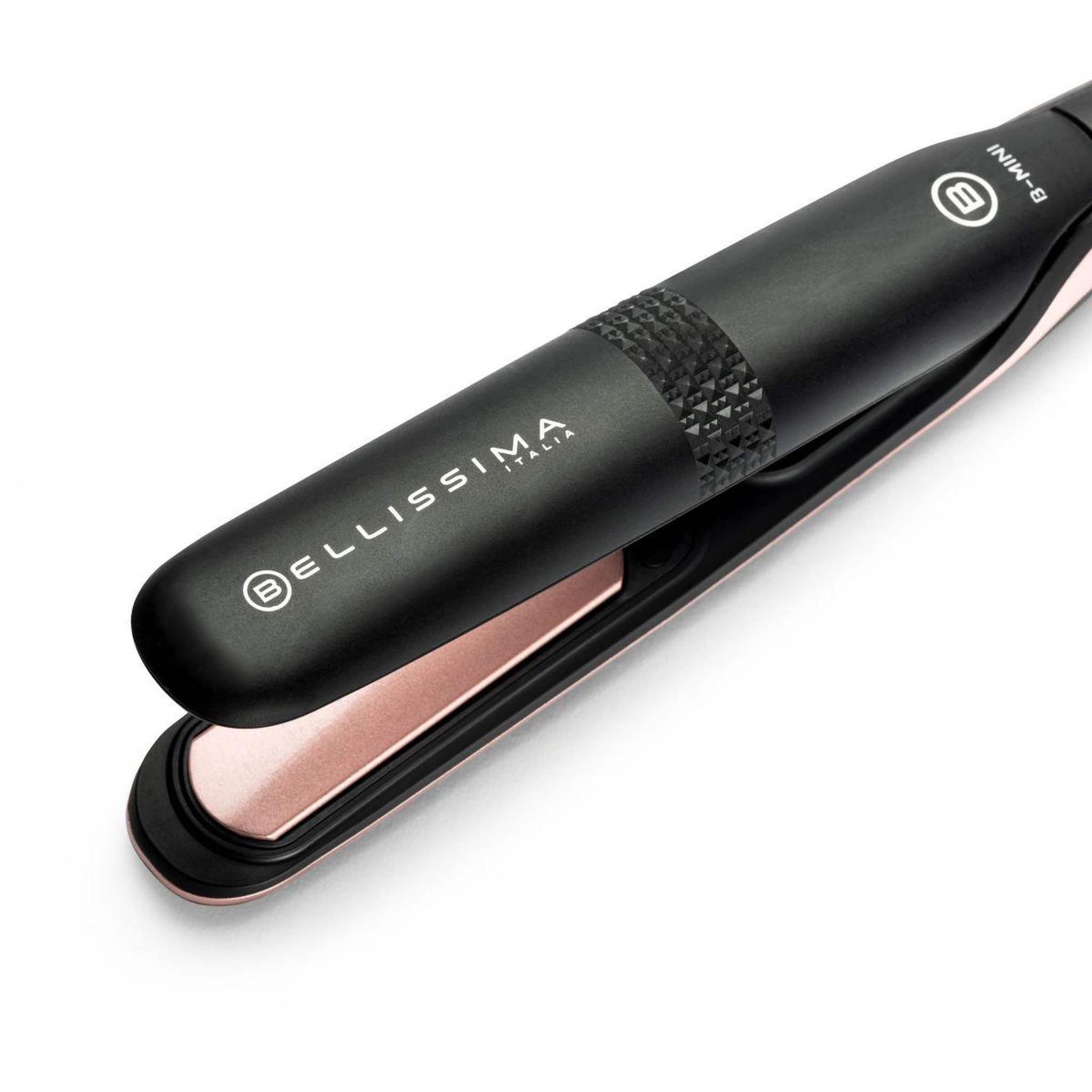 Voir la diapositive 2 : BELLISSIMA Lisseur Bellissima B MINI REVETEMENT CERAMIQUE Noir & Rose