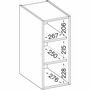 Voir la diapositive 4 : MARKET24 Armoire 30 x 31,6 x 72 cm Chêne