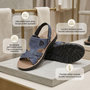 Voir la diapositive 4 : OZABI OZABI Sandales Homme Confort Semelle Souple Antiderapante Scratch 39-45