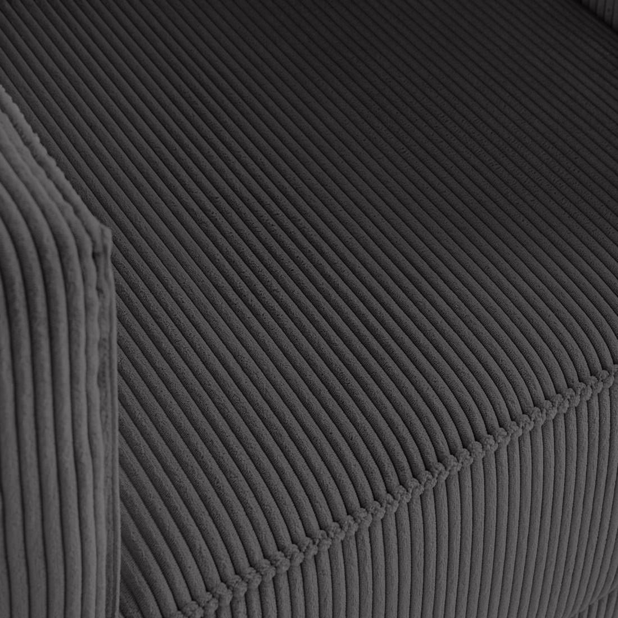 Voir la diapositive 6 : LISA DESIGN Charlie - fauteuil - pieds hauts - en velours côtelé