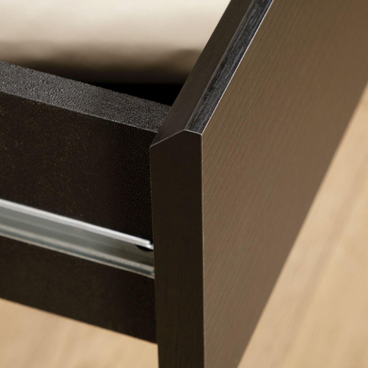 IDIMEX Chevet suspendu FLORENT, en mélaminé