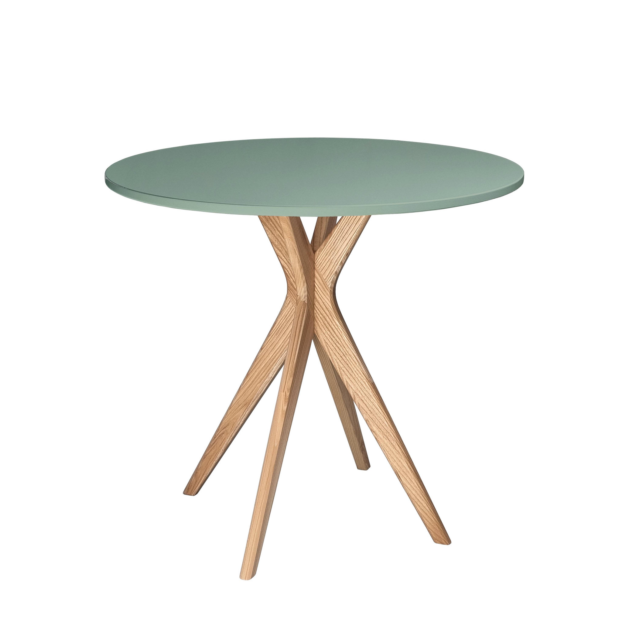 Voir la diapositive 1 : RAGABA Jubi Table à manger ronde | Pied en frêne