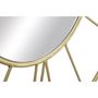 Voir la diapositive 6 : Paris Prix Horloge Murale Avec Miroir  Glam Stick  80cm Or