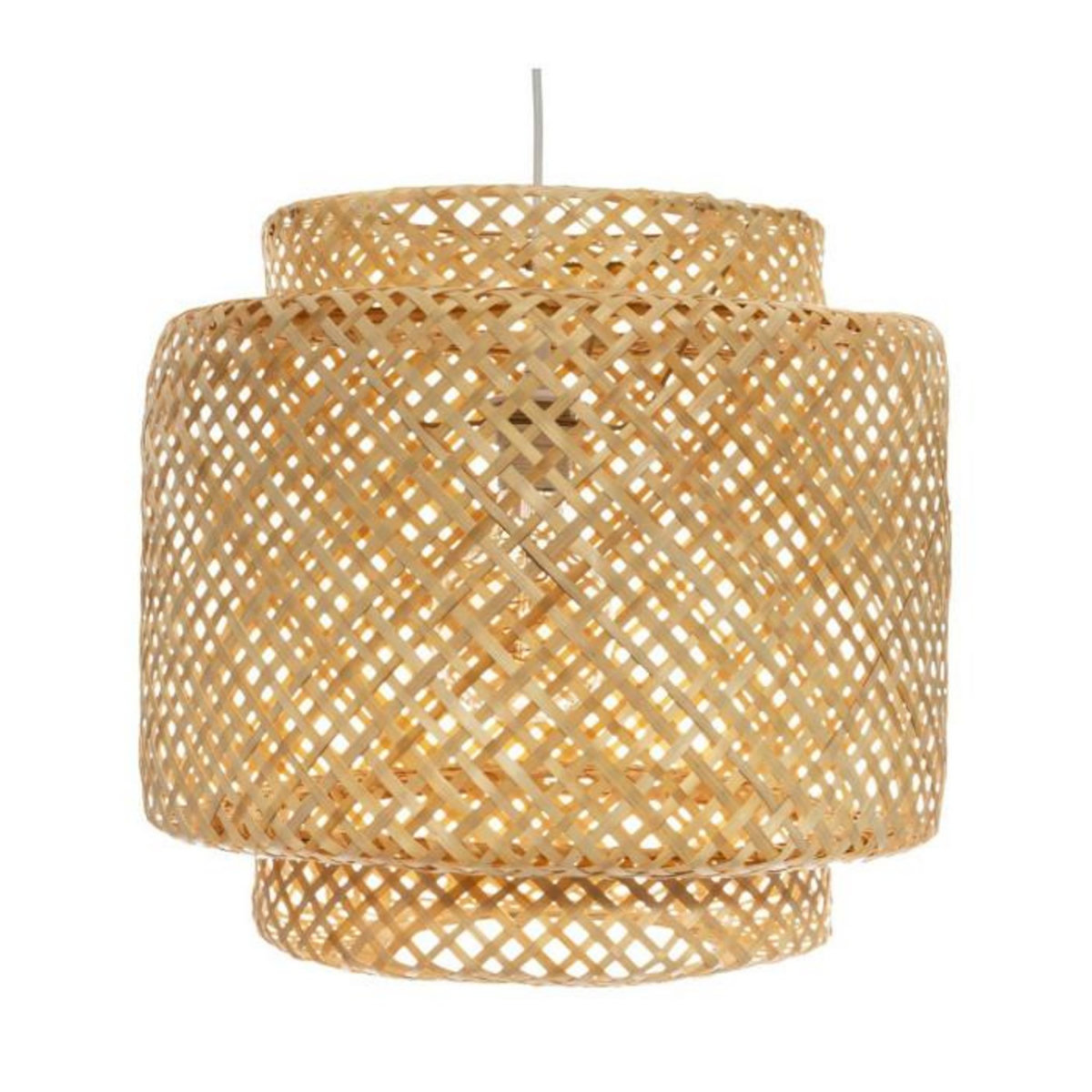 ATMOSPHERA Lampe Suspension Bambou  Liby  40cm Naturel