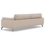 Voir la diapositive 5 : LISA DESIGN Carlos - canapé d'angle gauche 4 places ultra moelleux en tissu texturé