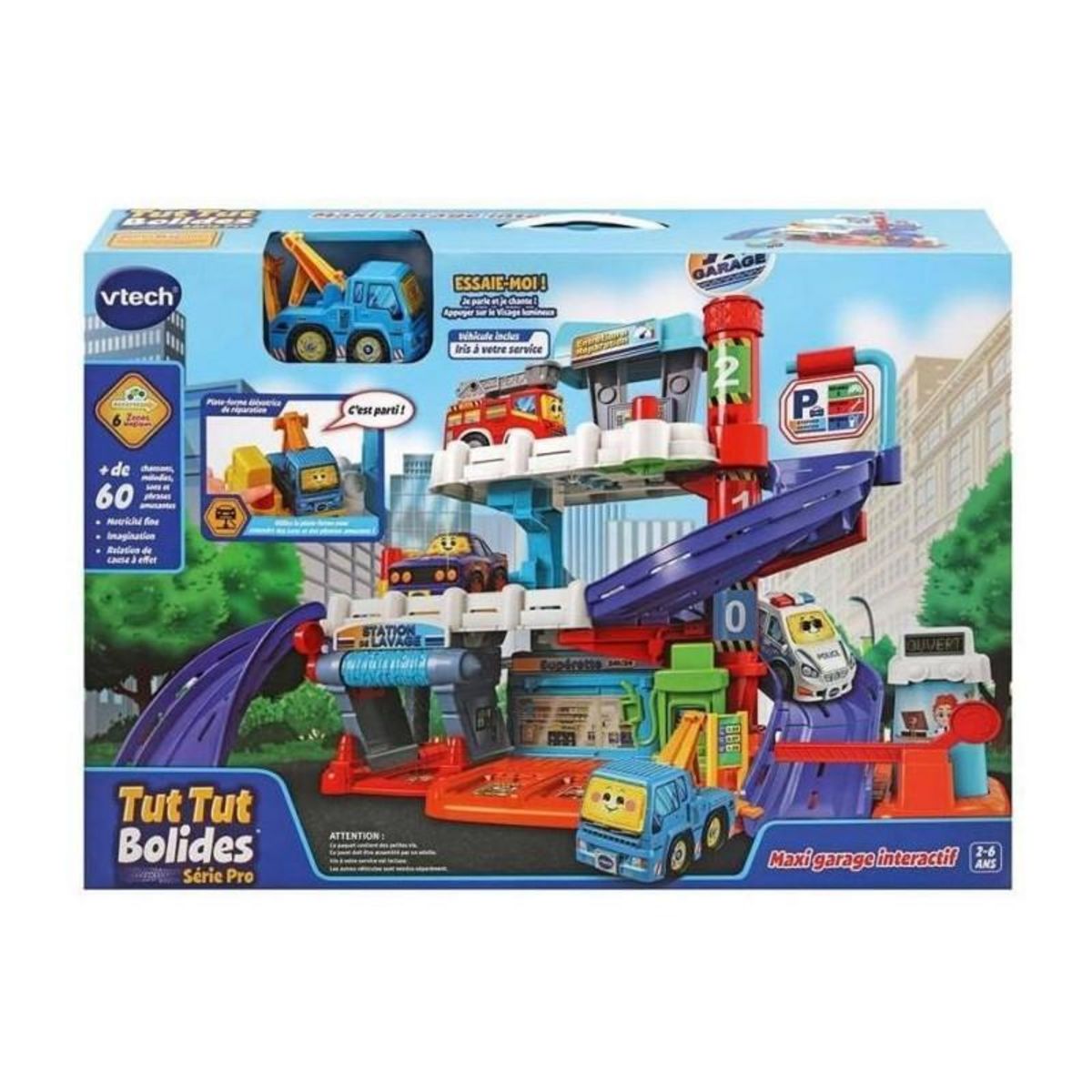 VTECH VTECH TUT TUT BOLIDES SERIE PRO - MAXI GARAGE INTERACTIF