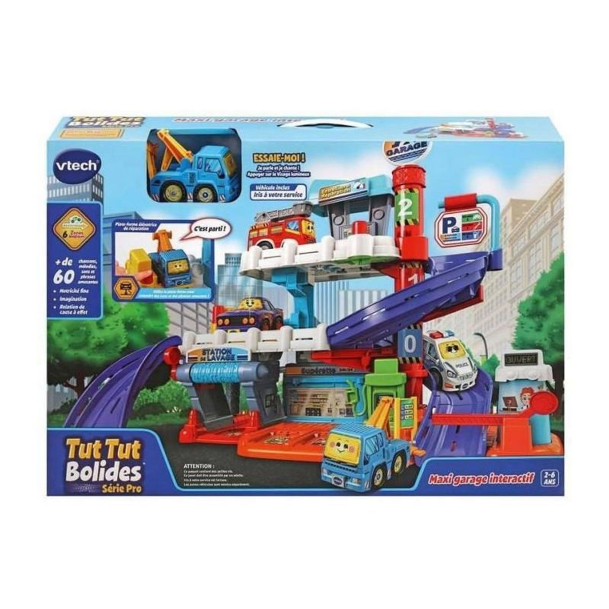 VTECH VTECH TUT TUT BOLIDES SERIE PRO - MAXI GARAGE INTERACTIF