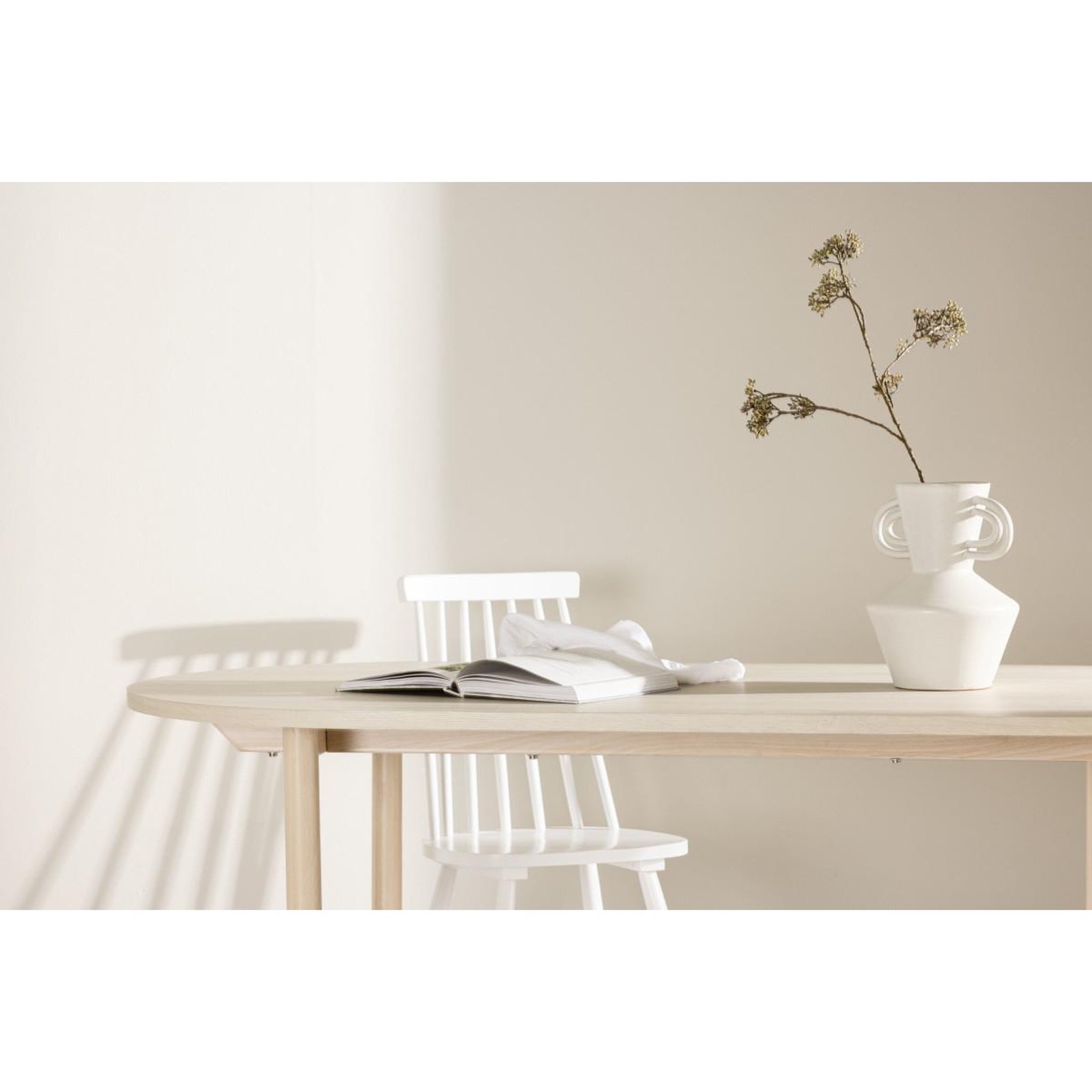 Voir la diapositive 6 : Paris Prix Table à manger design  andy  180cm blanc