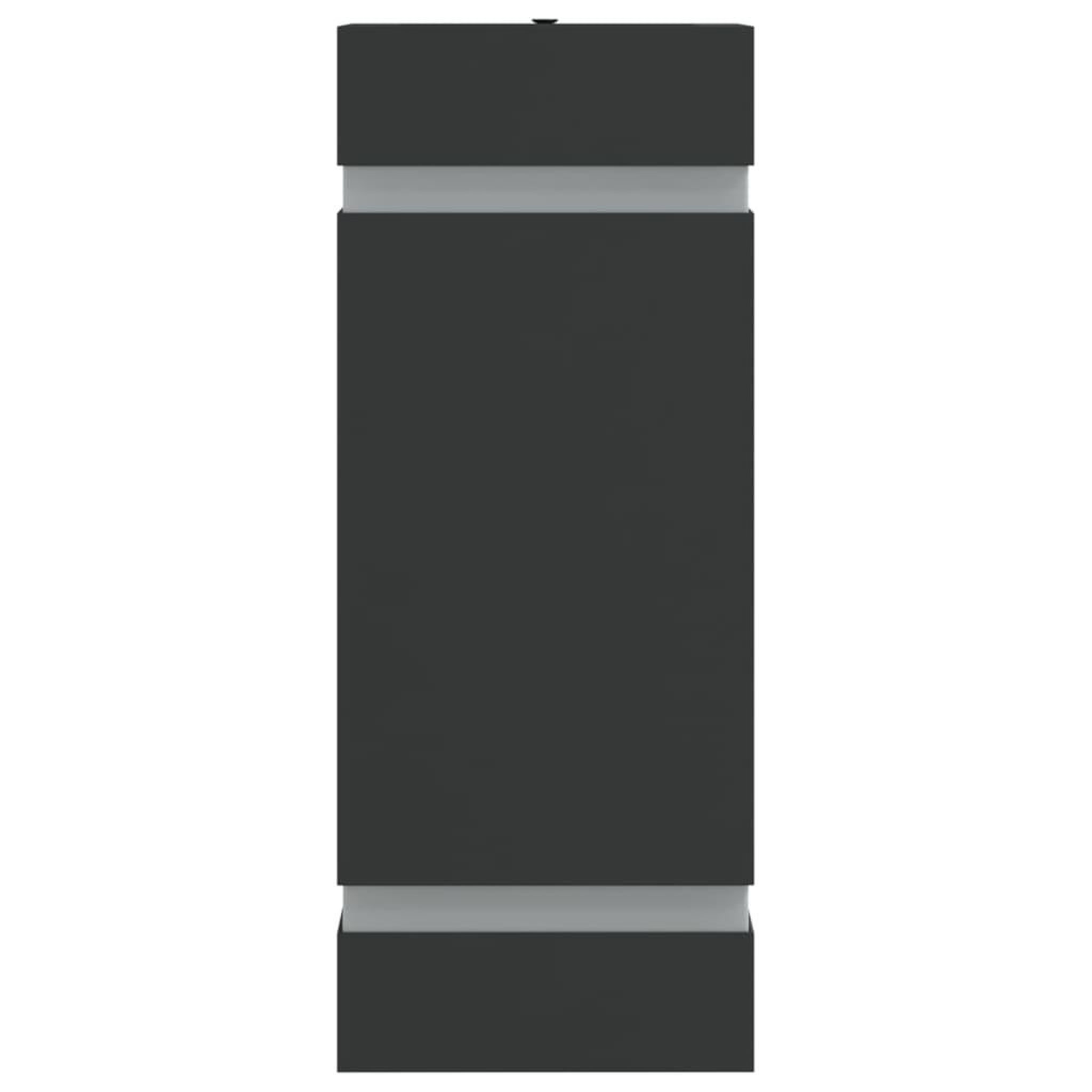 Voir la diapositive 4 : VIDAXL Appliques murales d'exterieur 2 pcs noir acier inoxydable
