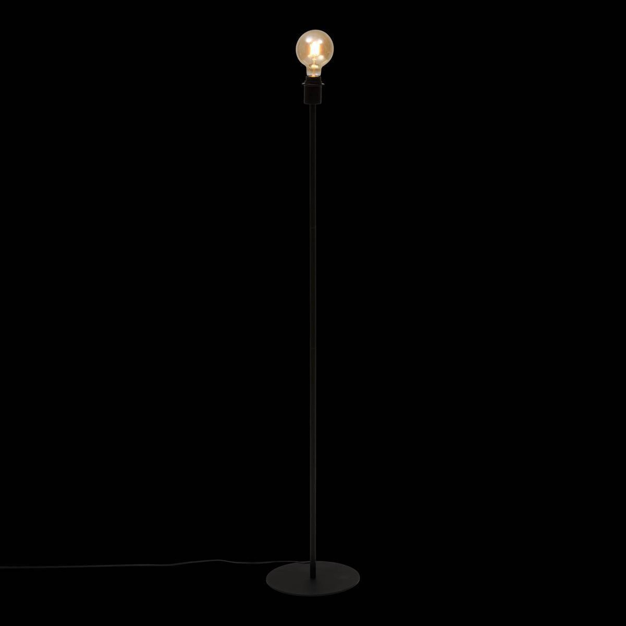 Voir la diapositive 4 : ATMOSPHERA Pied de lampadaire en métal  galia  133cm noir