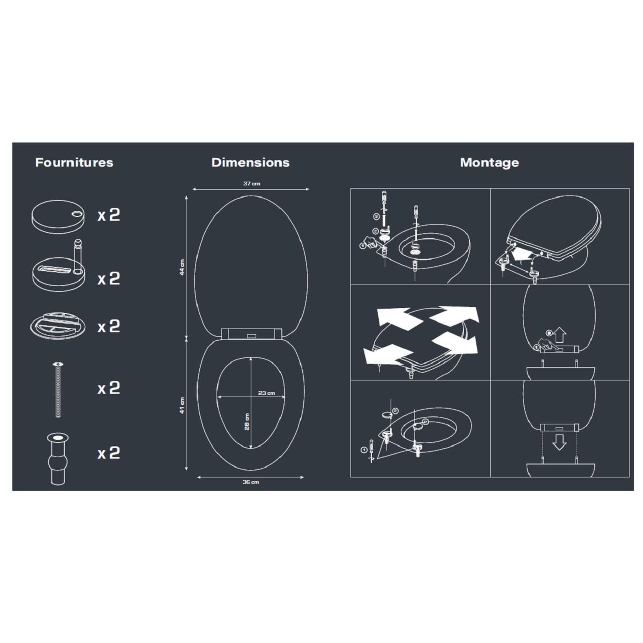 Voir la diapositive 2 : GUY LEVASSEUR Abattant wc thermodur feuillage garden
