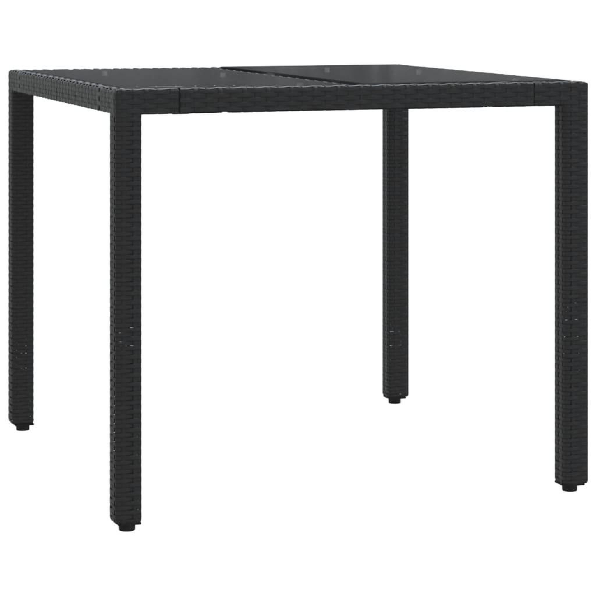 Voir la diapositive 4 : VIDAXL Ensemble a manger de jardin avec coussins 3 pcs Noir