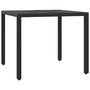 Voir la diapositive 4 : VIDAXL Ensemble a manger de jardin avec coussins 3 pcs Noir