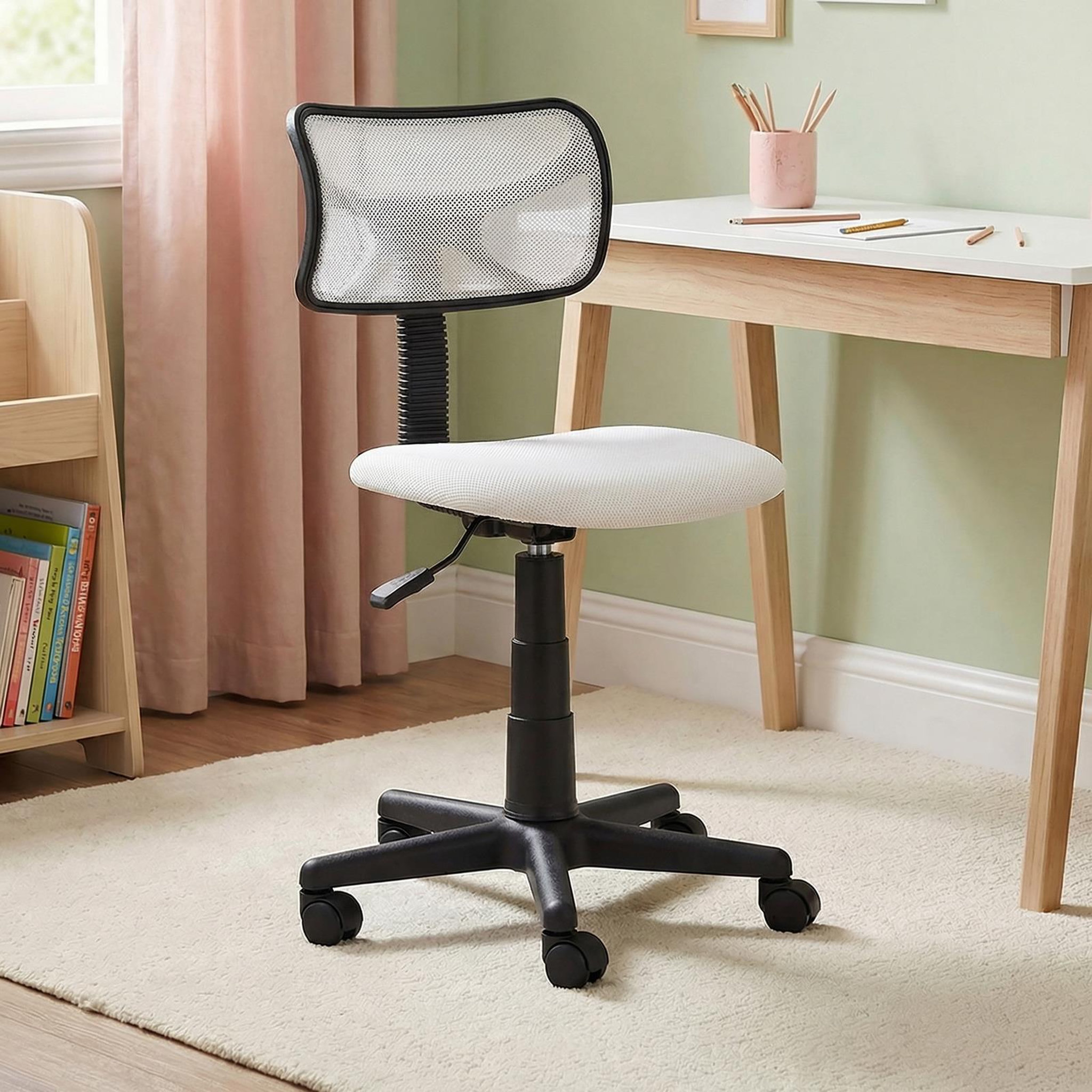 Voir la diapositive 2 : IDIMEX Chaise de bureau pour enfant MILAN