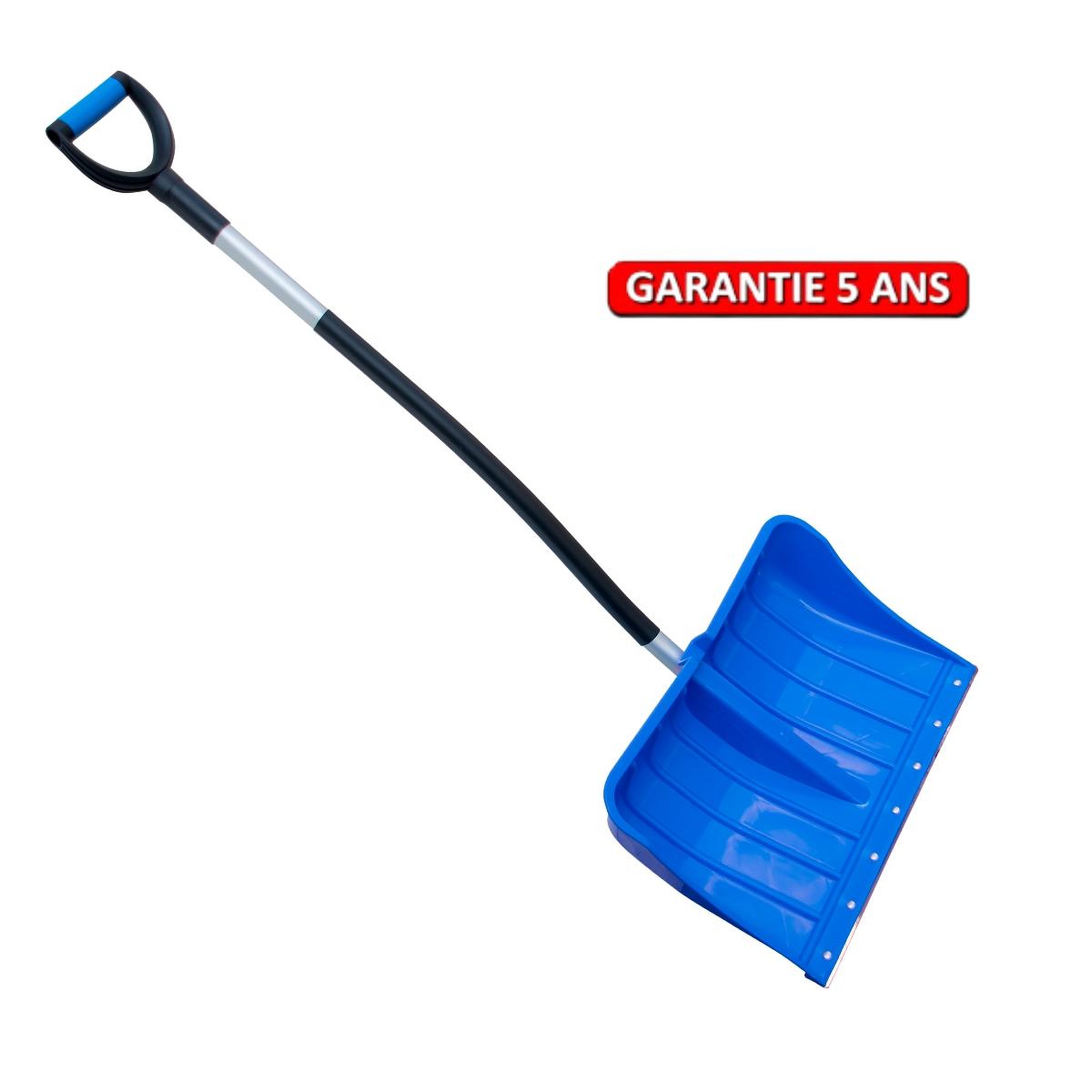 OUTILS PERRIN Poussoir à neige ergo 545 x 370 mm - manche aluminium - poignée plastique