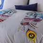 Voir la diapositive 3 : Home collection Housse de couette parureavectaies monica