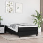 Voir la diapositive 1 : VIDAXL Matelas de lit a ressorts ensaches Noir 90x200x20 cm Tissu