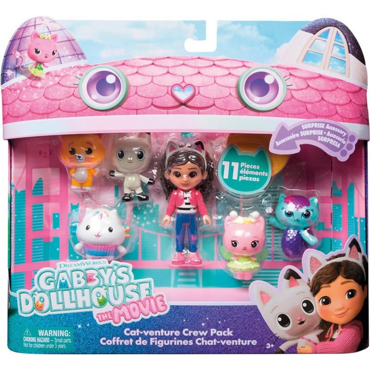 Spin Master 5 figurines Gabby Modèle choisi aléatoirement SPIN MASTER SPN6072633