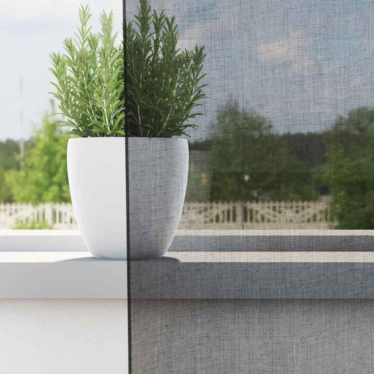 VIDAXL Rideaux en voile avec passants 2 pcs noir