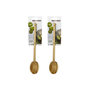 Voir la diapositive 4 : Fackelmann Lot de 2 cuillères de cuisine 30 cm en bois d'olivier Fackelmann