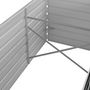 Voir la diapositive 5 : VIDAXL Lit sureleve de jardin Anthracite 320x80x77 cm Acier galvanise