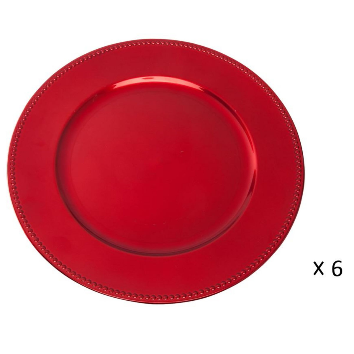 Zhehao Lot De 50 Assiettes De Présentation Antiques En Plastique Avec