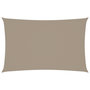 Voir la diapositive 2 : VIDAXL Voile de parasol tissu oxford rectangulaire 2x4,5 m taupe