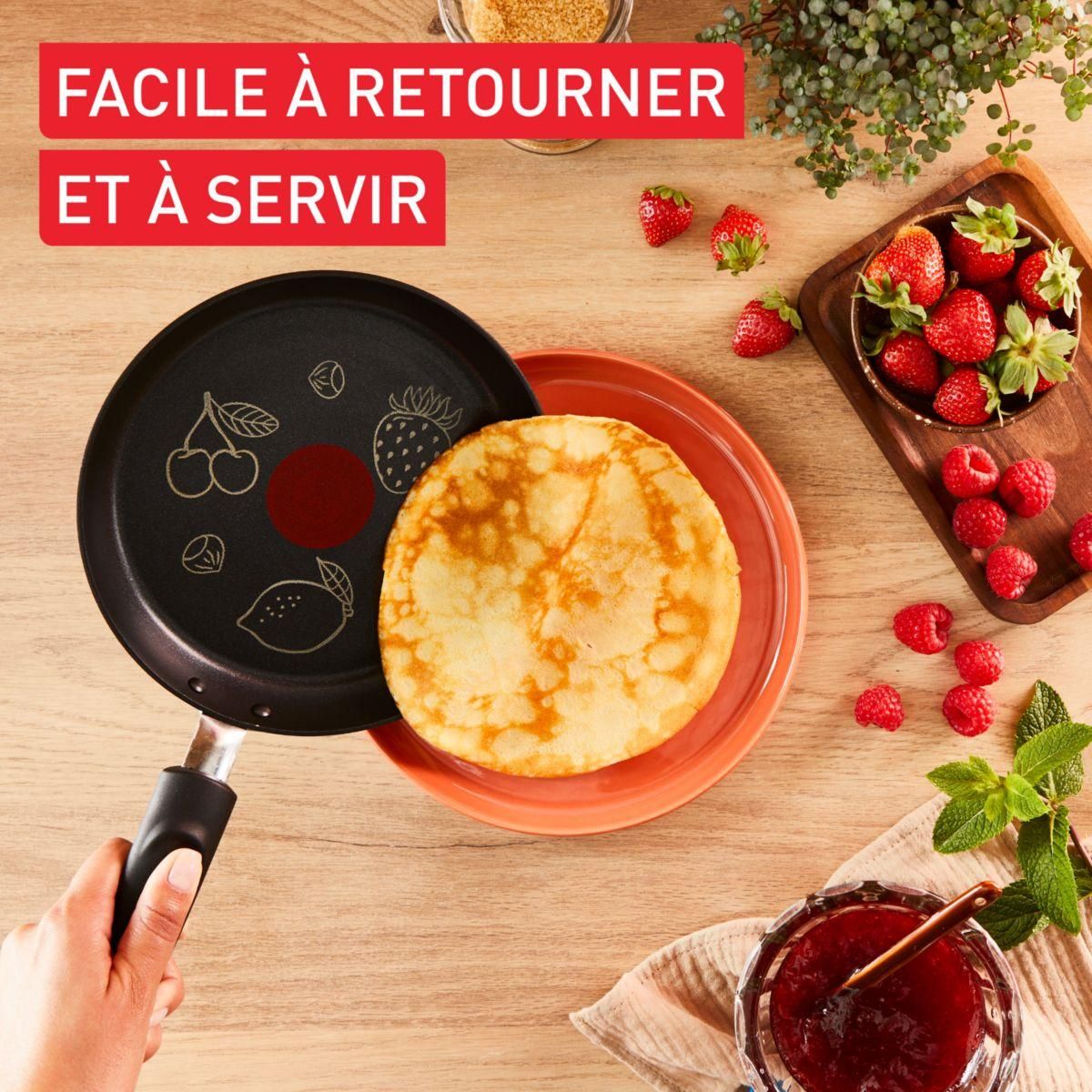 TEFAL Poêle a blinis 19cm induction