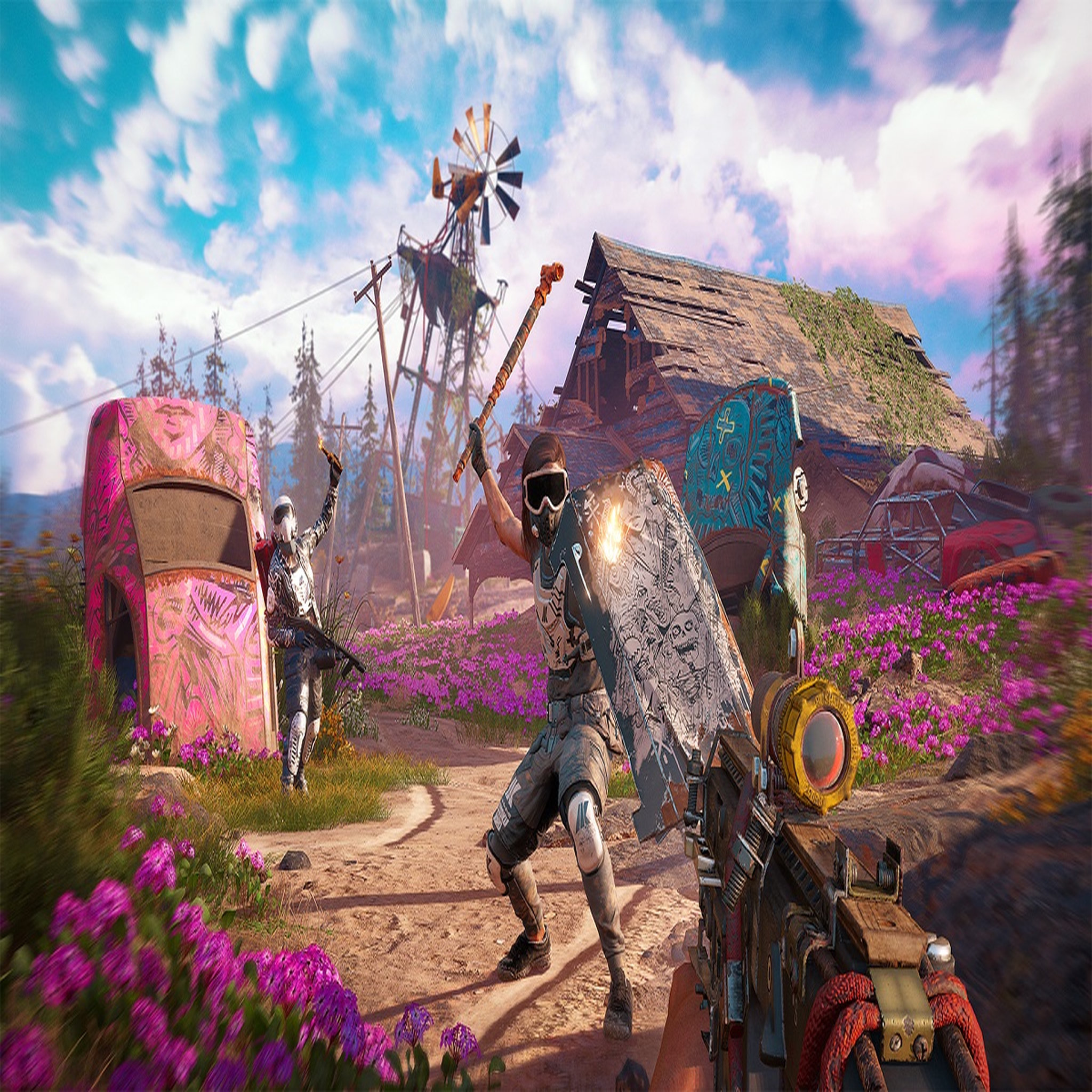 Voir la diapositive 3 : Far Cry New Dawn PS4