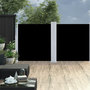 Voir la diapositive 1 : VIDAXL Auvent lateral retractable Noir 120 x 600 cm