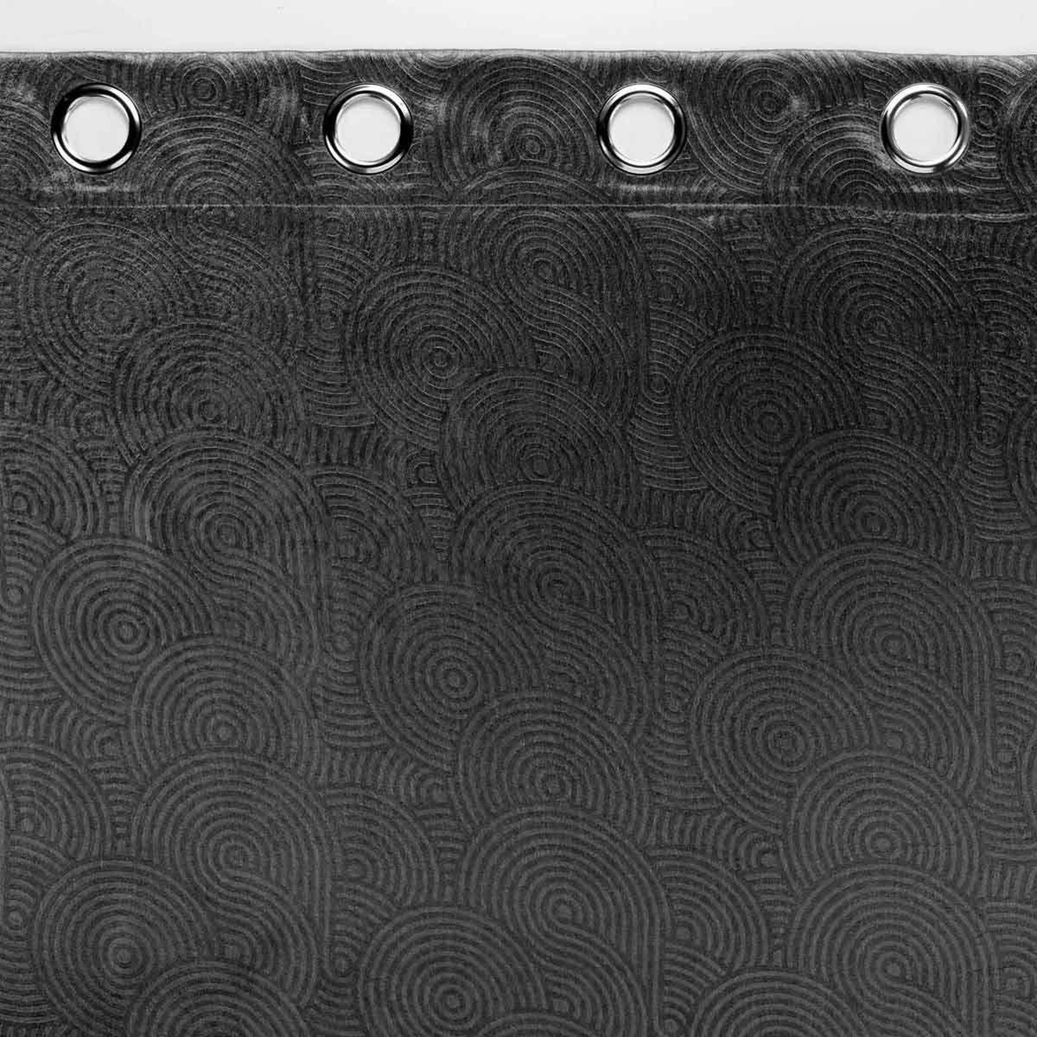 Voir la diapositive 3 : Douceur d'Intérieur Rideau occultant  anthea  135x240cm anthracite