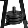 Voir la diapositive 5 : tectake Rack de rangement pour poids, range disque d'haltères 7 branches rangement des disques noir