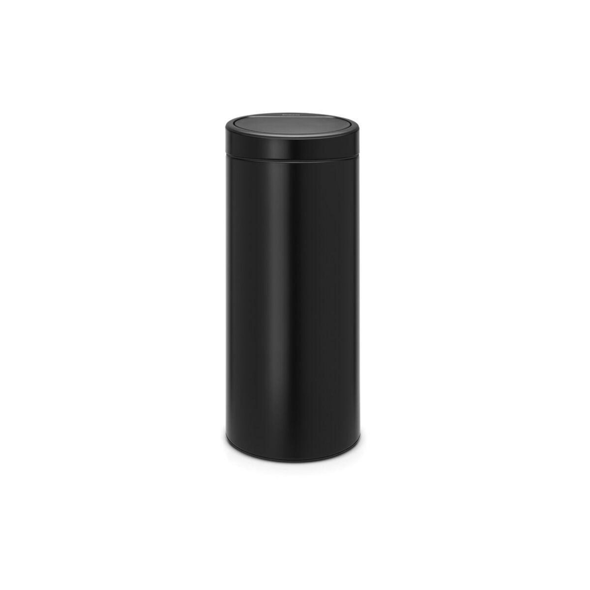 BRABANTIA Poubelle de cuisine manuelle Touch Bin new 30L matt black
