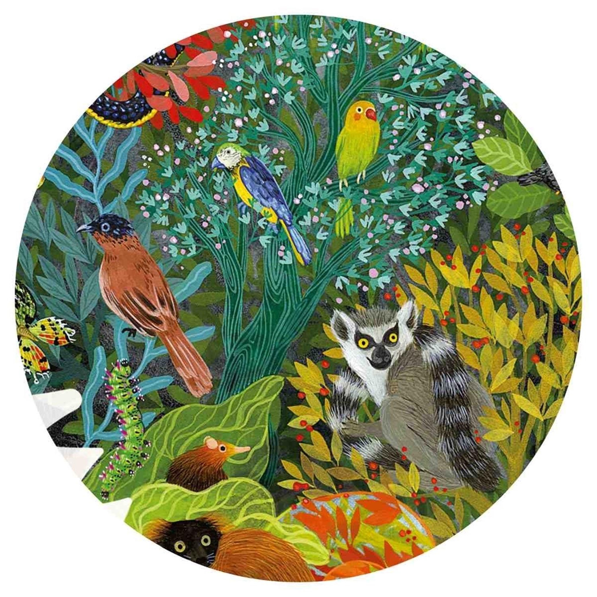 Voir la diapositive 3 : Djeco Puzzle djeco Puzz'Art Chameleon vert 150 pièces