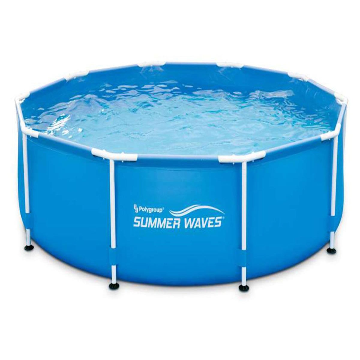SUMMER WAVES Piscine tubulaire Active Frame Pool ronde 4,57 x 0,84 m - Summer Waves