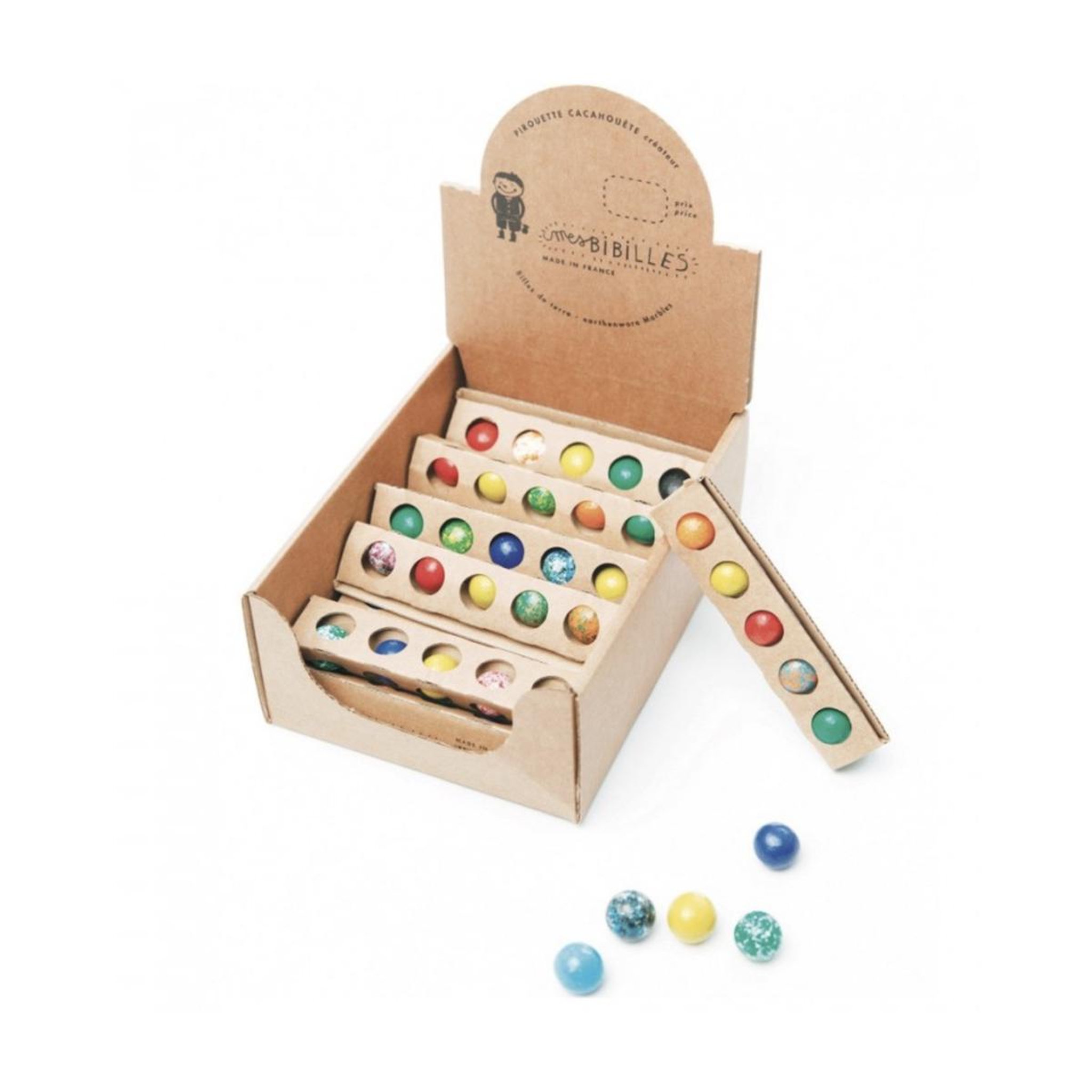 PIROUETTE CACAHOUETE BIBILLES STICKS - Billes en terre design