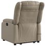 Voir la diapositive 5 : VIDAXL Fauteuil inclinable de massage Cappuccino Similicuir