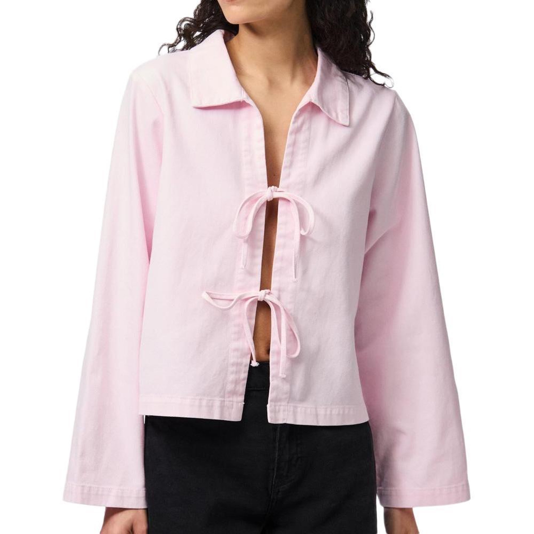 Voir la diapositive 1 : Pieces Veste Rose Femme Pieces Flora