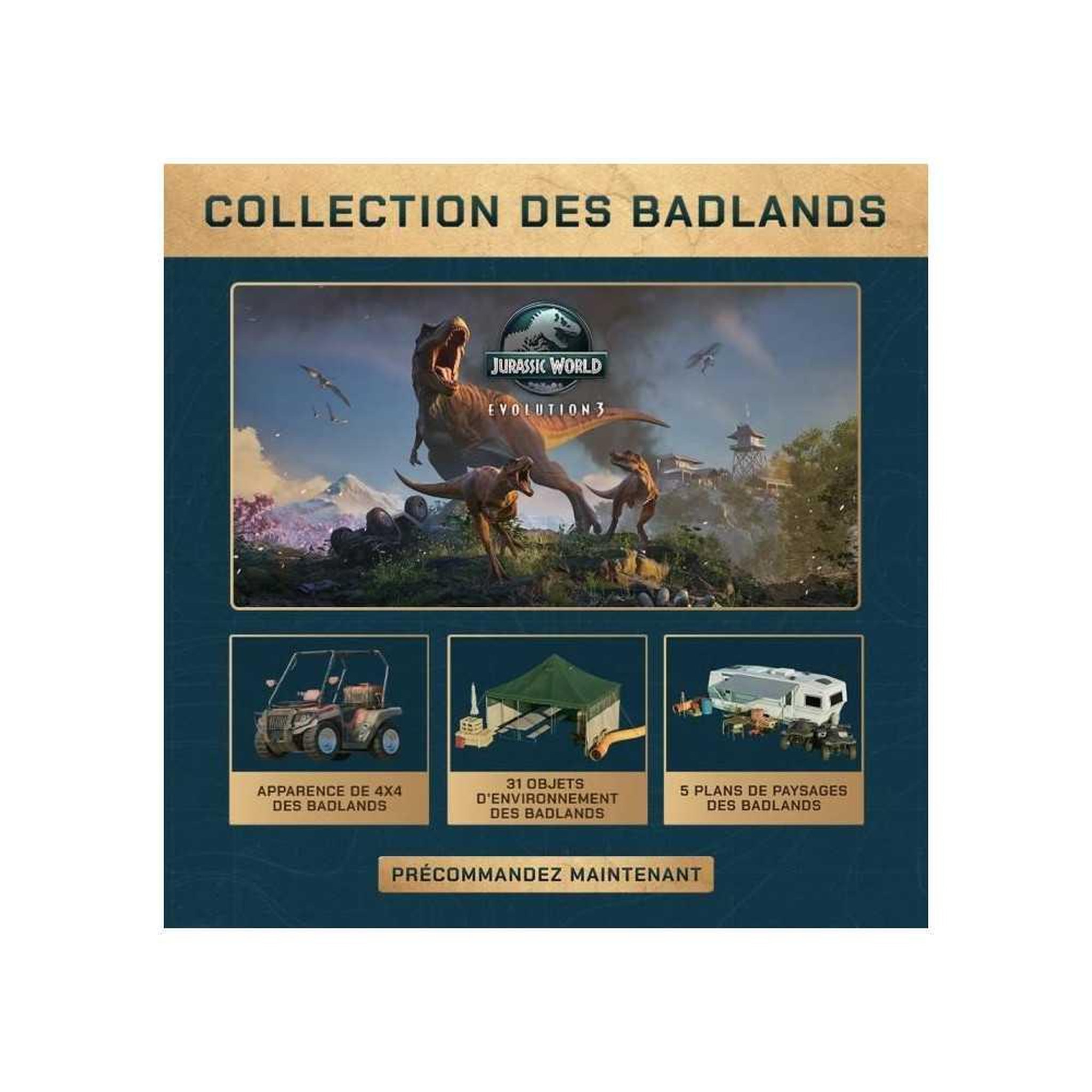 Voir la diapositive 2 : Koch Media Jurassic World Evolution 3 XBOX SERIE X