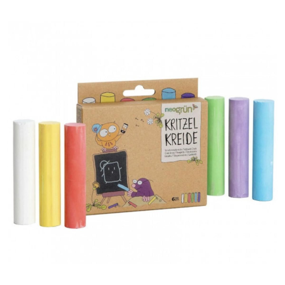 BB&CO Etui de 6 craies de sol - Neogrun