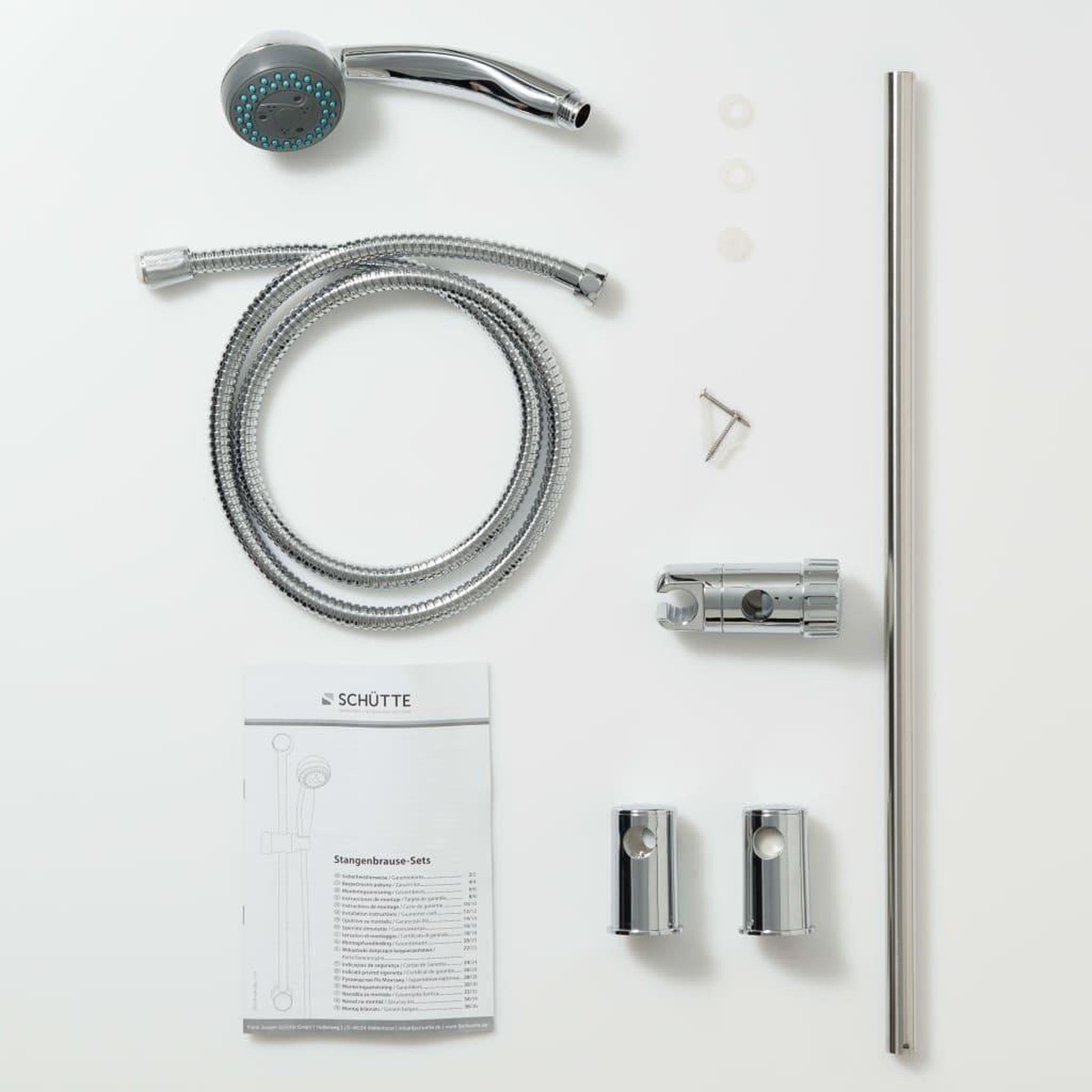 Voir la diapositive 5 : SCHUTTE SCHÜTTE Ensemble de douchette NAPOLI chrome