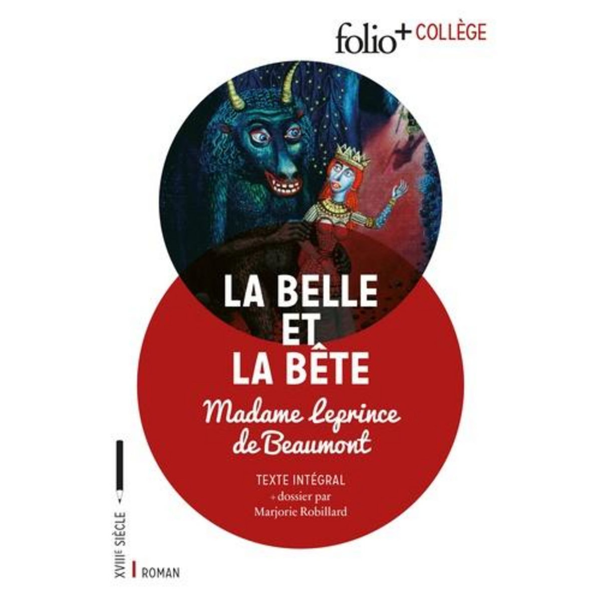LA BELLE ET LA BETE, Leprince de Beaumont JeanneMarie pas cher Auchan.fr