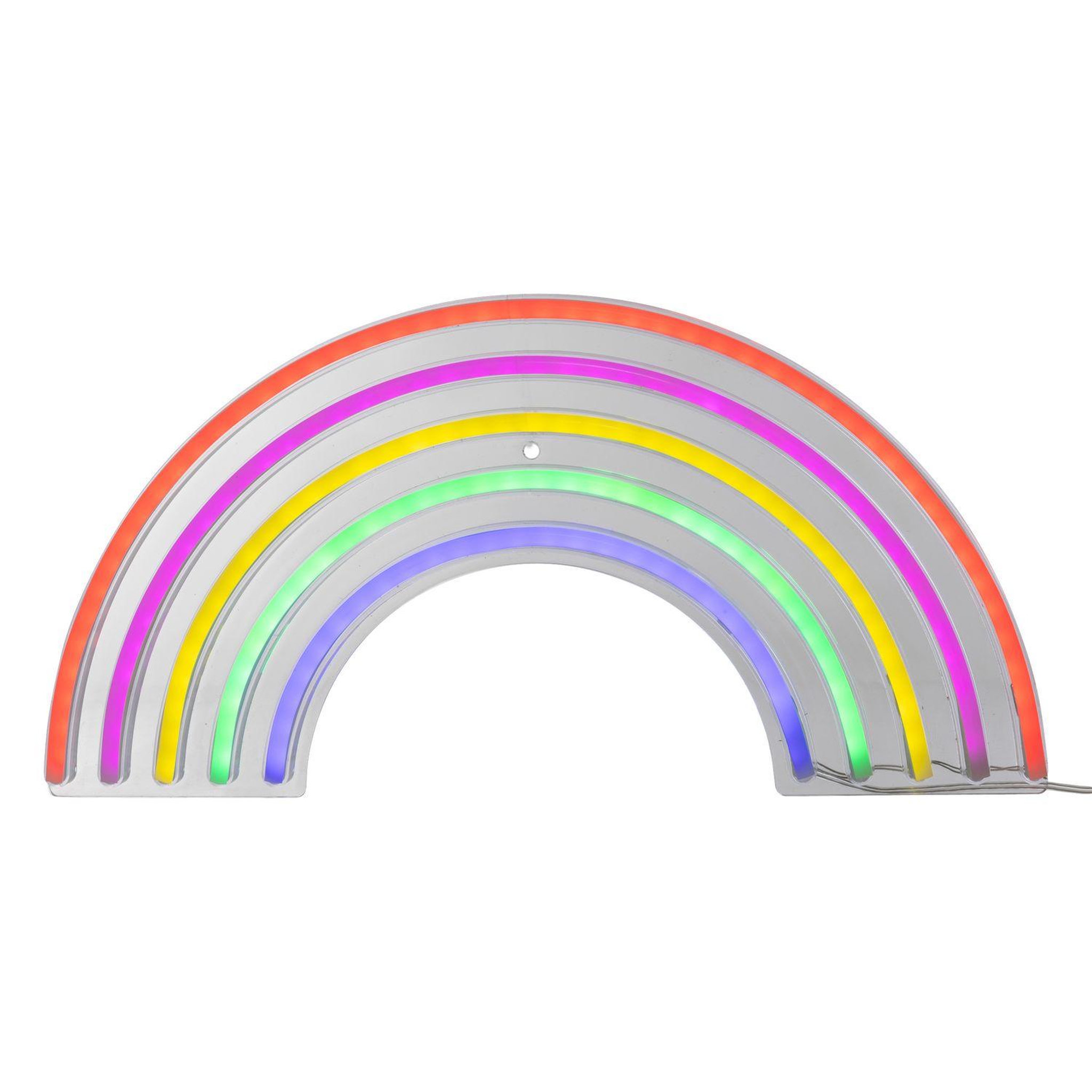 ATMOSPHERA Néon LED mural arc-en-ciel - Multicolore